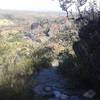 Pedreiras hill seen from the slaves track.