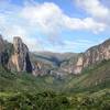 There is a waterfall, just hidden at that canyon!