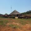 Tswana dwelling reconstruction.