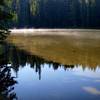 Placid Lake on a cold Fall morning