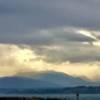 An absolutely stunning sight, as a storm clears/brakes over the Olympic Peninsula.