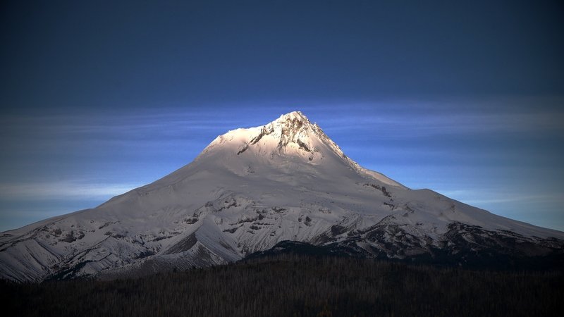 Mount Hood from Gunsight Ridge