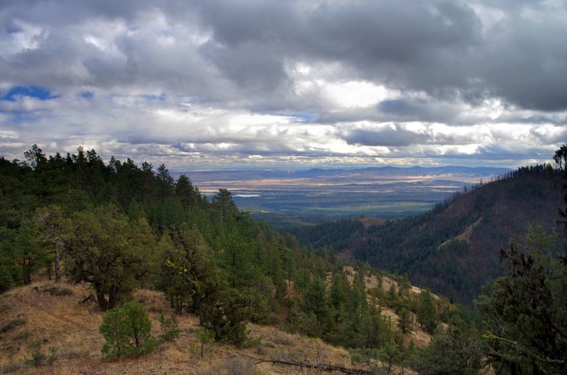 View of the Tygh Valley from the Tygh Creek Trail