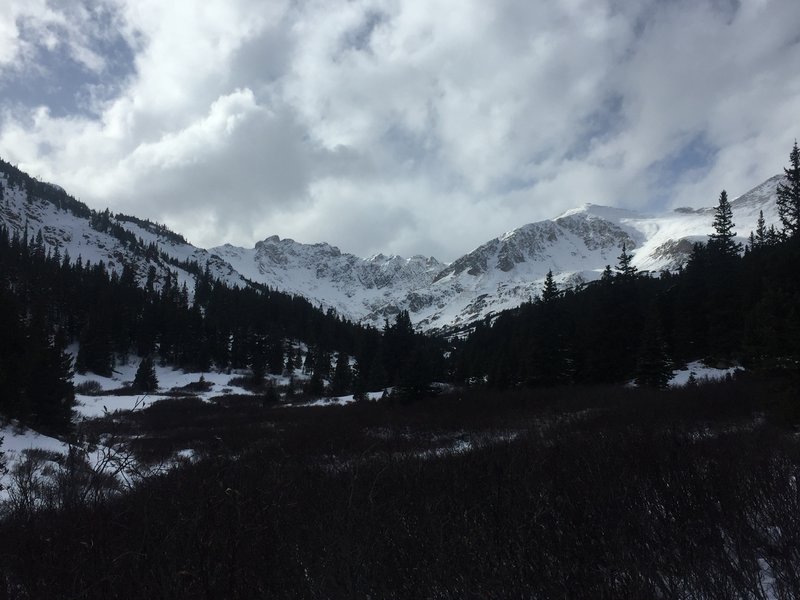 Pettingell Peak on the far right