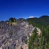 The view from near the end of the Fret Creek Trail