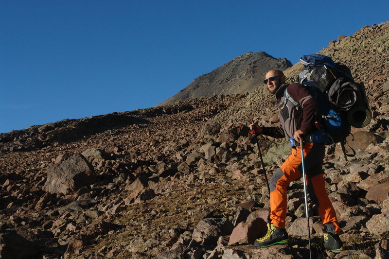 On the way to the Mount Aragats.