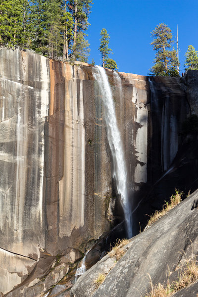 Vernal Falls in late fall