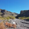 Crossing the Arroyo. Looking NW.