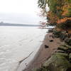 Beach on Shore Trail (looking south towards Manhattan)