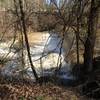 Old Mill Remains at Ivy Creek Greenway