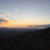 Sunset over San Bernardino Airport