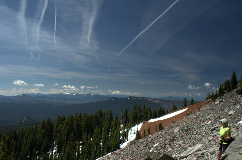 Mount McLoughlin from the Union Peak Trail