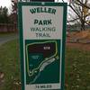 Entrance to Weller Park Walking Trail