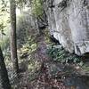 Rim of The Gap trail can be narrow in sections and drops off pretty quick.