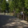 The Grayback Mountain Trail trailhead