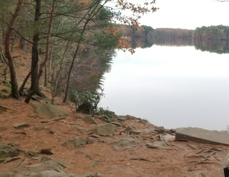 Taken on the Red Trail on the south end of the park near Lake Wintergreen.