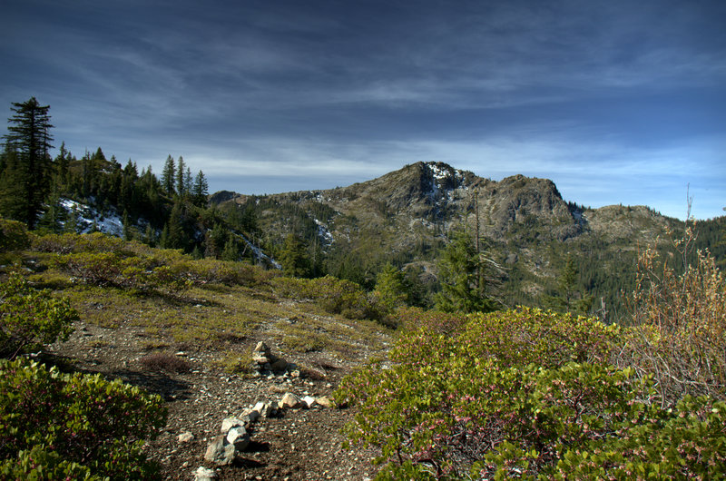 View from where the #905 crosses the ridge