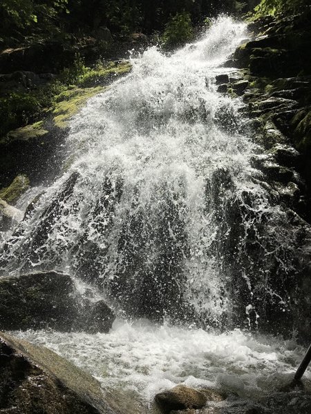 Lower tier of Whiskeytown Falls.