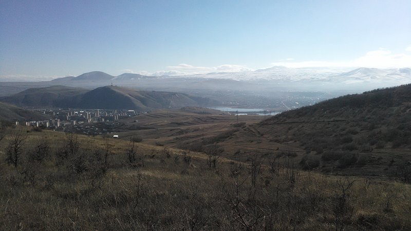 View to the Mount Azhdahak