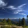 Mount Shasta viewed from where the #958 joins the PCT