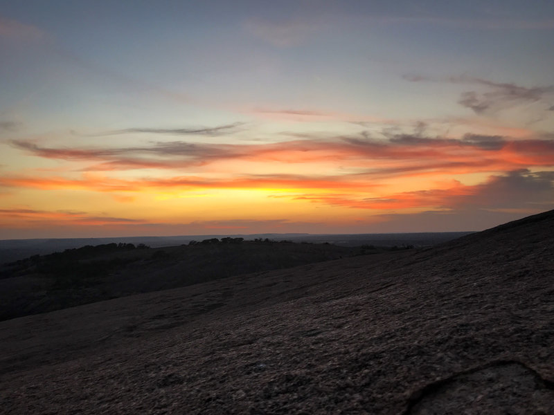 Sunset on the Summit Trail