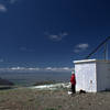 The repeater station on, and the view west from, Warner Peak