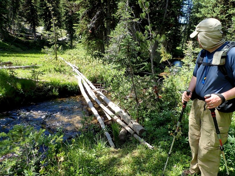 Crossing Hurricane Creek