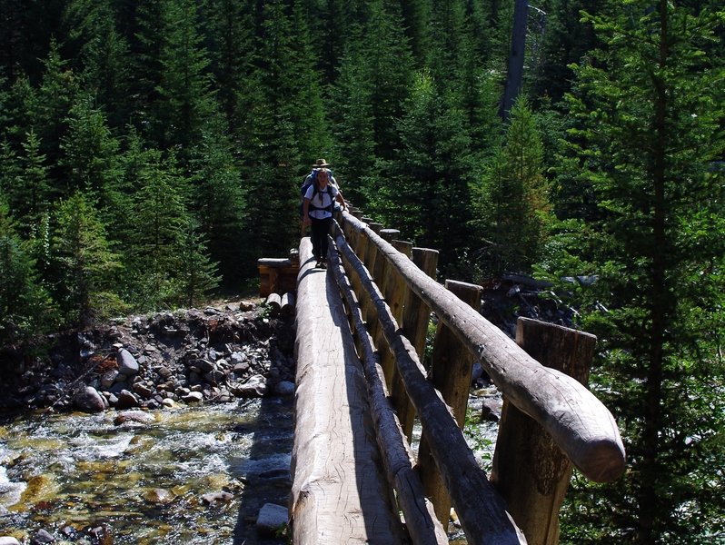 Crossing Hurricane Creek