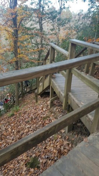 Stairs to Raven Rock