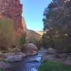 Aravaipa Creek looking west