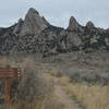 Trail Split from Geo Watt Trail