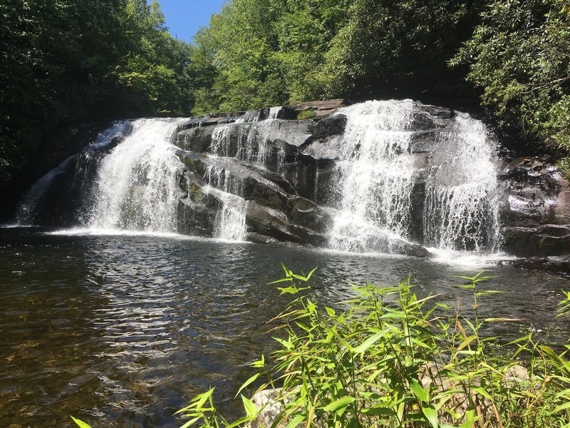 Middle Falls on Snowbird Creek