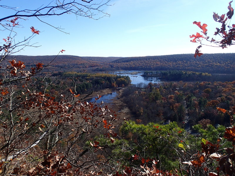 View from ridge on Four Birds Trail