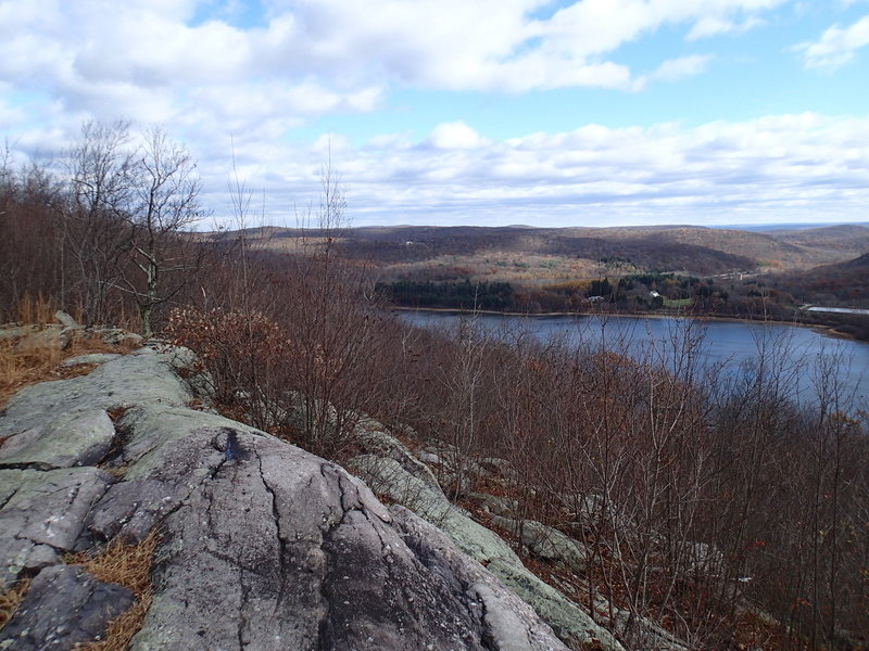 View from ridge on Four Birds Trail