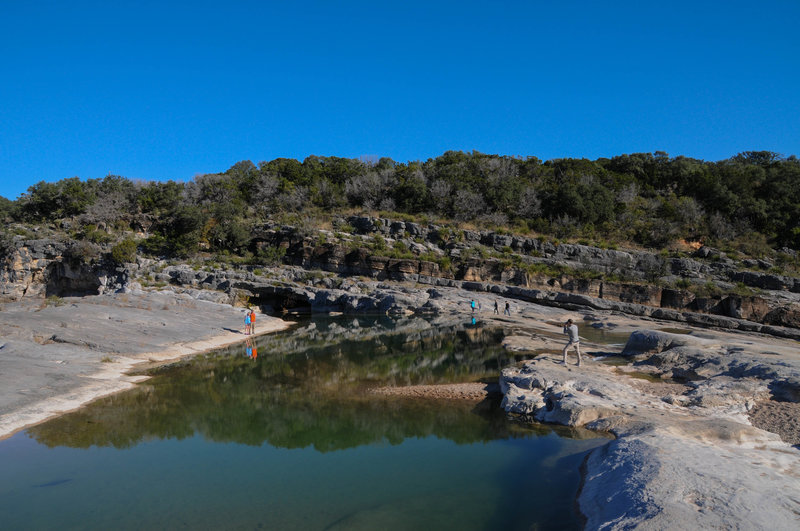 The pools and falls make for fun exploring and nice photo backdrops