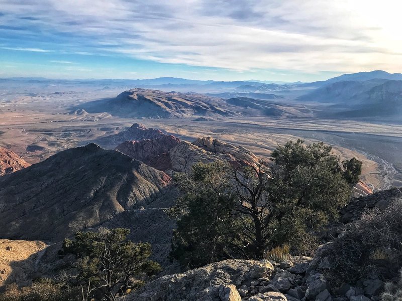 Nearly the top of Turtlepeak Mountain.