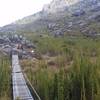 Bridge at the beginning of the trail