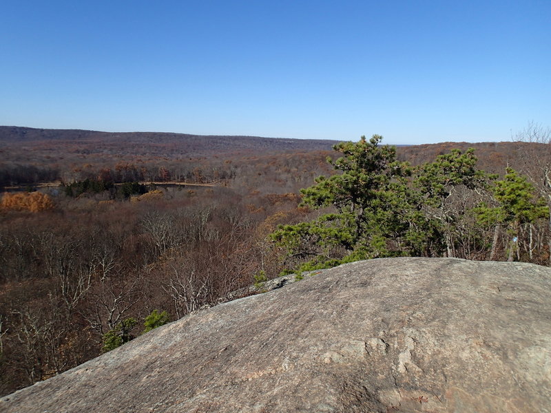 Area on Split Rock Trail known as Indian Cliffs