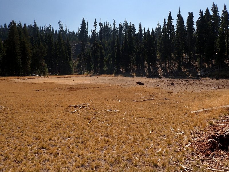 Boulder Lake is often dry by late summer