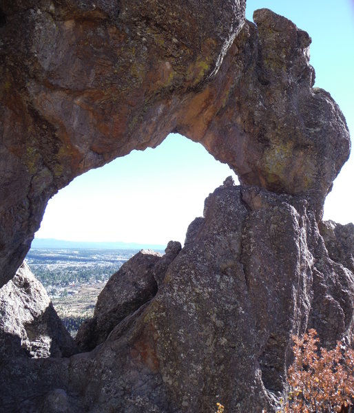 Los Alamos Natural Arch looking southeast.