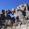 Los Alamos Natural Arch looking northwest.