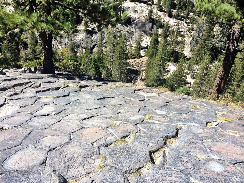 Top of Devils Postpile