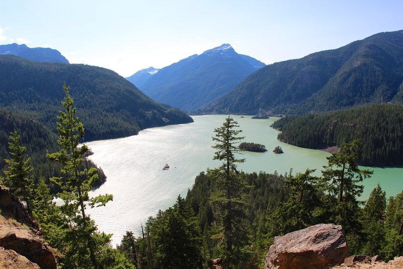 Viewpoint of Diablo Lake