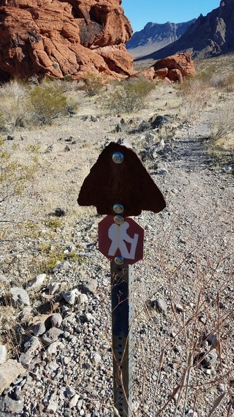 Trail sign