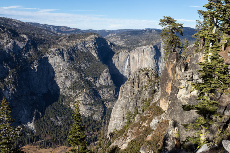 Yosemite Falls from Pohono Trail.