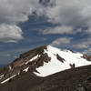 Mount Bailey's rocky summit ridge