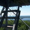 Fire tower steps.