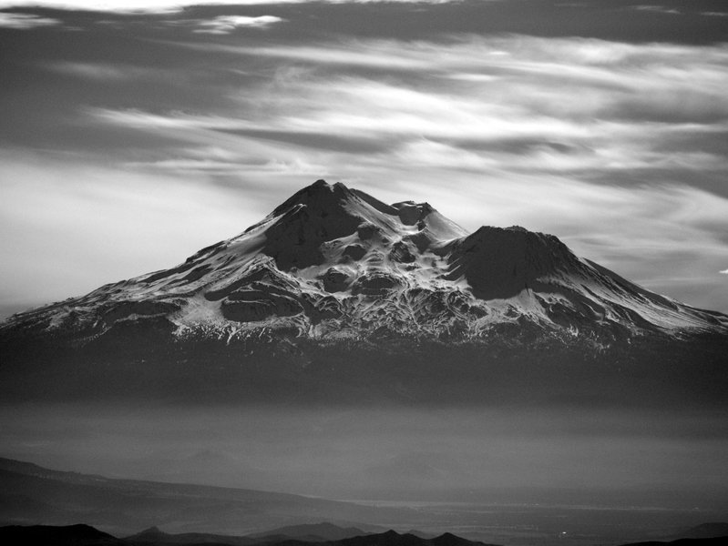 Mount Shasta from the summit of Pilot Rock