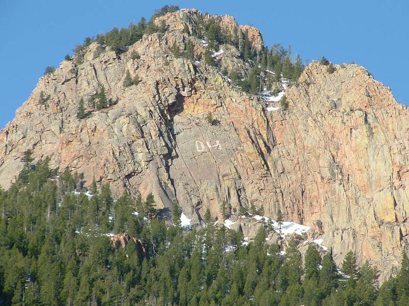 East-face of Eagle Peak, a.k.a. North Peak