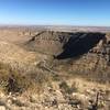 Overlook of Sitting Bull Falls Recreational Area